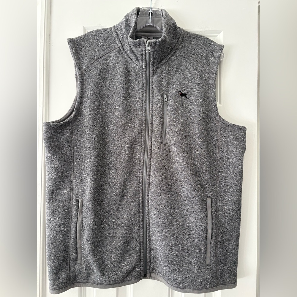 The Black Dog Women’s Gray Fleece Vest